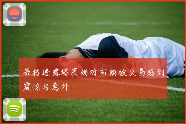 蒂格透露塔图姆对布朗被交易感到震惊与意外